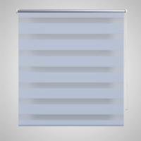vidaXL Persiana cebra 60 x 120 cm para ventana para hogar moderno Color Blanco,  Gris,  Negro y mas - details 0