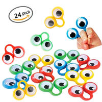 Puppets De Ojos Con Movimiento Y Anillos De Plástico Para Niños Juguete De Cumpleaños Decoración De Halloween Rellenos De Piñata Juguetes Para Niños De 3 a 12 Años - details 1