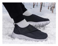 Zapatillas De Paseo Unisex Para Piernas Adelgazadas Y Dedos Hinchados Ajustables Con Cordones Y Cierre De Encaje Suela EVA Cómodas Para Otoño Invierno - details 18