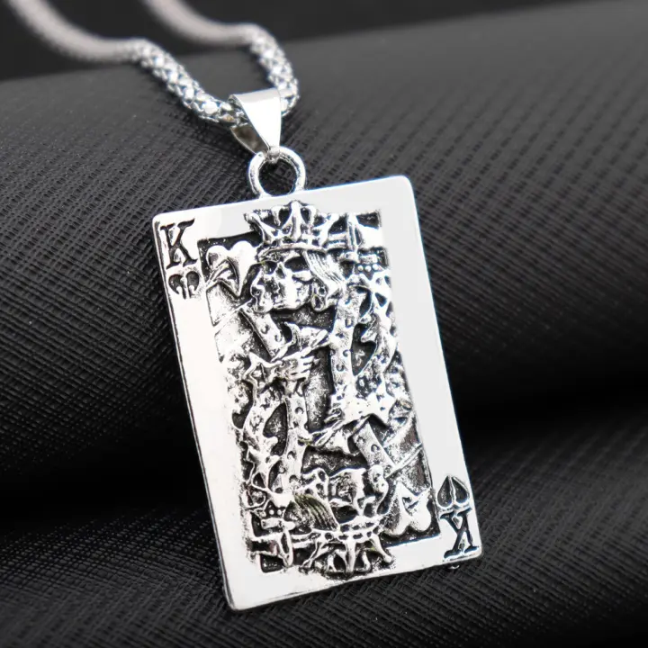 Collar De Punta De Sotana Vintage Para Hombres Joyería Punk Hip Hop Pop Para Fiestas Regalo Accesorios Metálicos De Aleación De Aluminio - 1