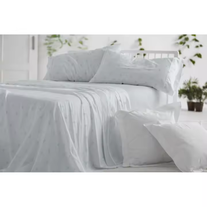 Juego de cama 871 Turquesa Burrito Blanco - 1