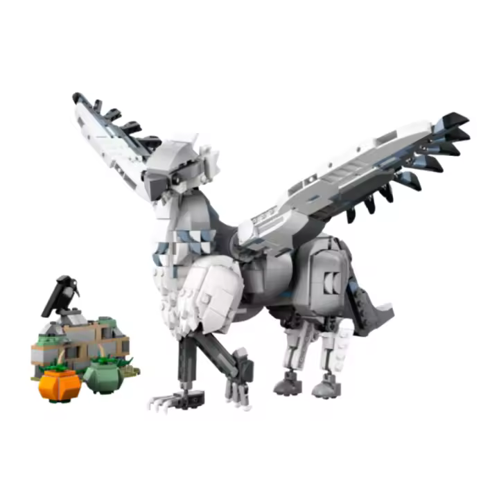 Juguetes De Bloques De Construcción Hippogriff Griffin Buckbeak 723Pcs Set De Juguetes Para Adultos Figura De Beasts Fantastic Bricks Regalo De Cumpleaños Y Navidad - 1