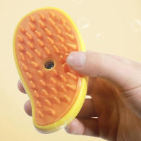 Peine Para Mascotas Nueva Cepillo De Baño Con Spraying Anti-Aire Adecuado Para Gatos Y Perros Elimina Pelo Flotante Peine De Cuidado De Uñas Material Plástico - details 2