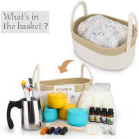 DIY Candle Making Kit, DIY Candle Craft Tools Set with Candle Tins, Watering Pot and Spoon, Wicks Stickers, Candle Wicks, Candle Wicks Holder, Colour Block, Label and Beeswax - details 8