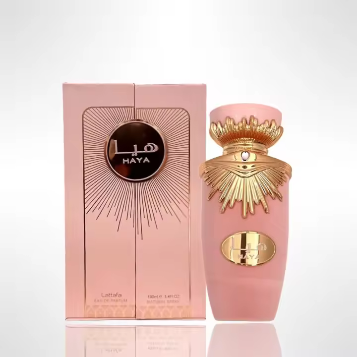 Lattafa Haya Eau de Parfum 100 ml – Perfume Árabe 100% Original Mujer, Belleza Mística y Sofisticación Oriental - 1