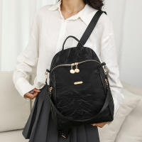 Nueva Mochipa de Tela Oxford with Textura de moda informal, mochila versátil y encilla para Exterior, Bolso de viaje para Mujer - details 13