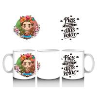 Taza Cerámica Frida Kahlo - Diseño único - 350 Ml Stamina - details 0