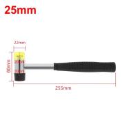 Martillo De Goma Pequeño 25mm Herramienta Manual Multifuncional Para Joyería Y Artesanía Mango De Acero Para Montaje De Tubo De Acero - details 11