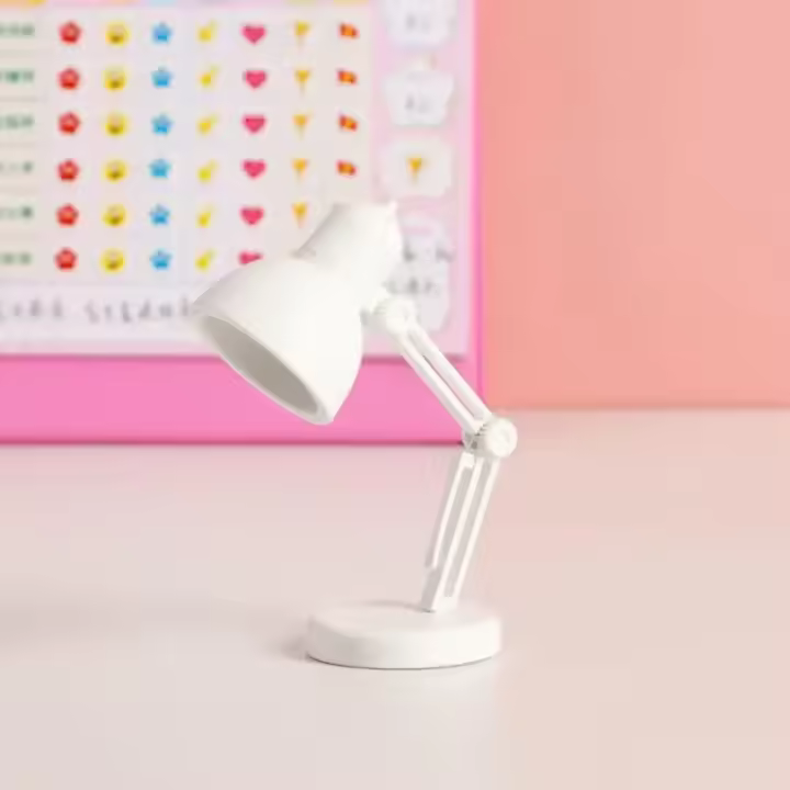Lámpara De Lectura LED Mini Doblete Para Dormitorio Y Sala De Estar Iluminación Nocturna Creativa Para Decoración De Hogar Y Casa De Muñecas - 1