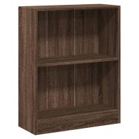 vidaXL Estantería madera de ingeniería 60x24x76 cm Blanco, Negro, Roble Sonoma Mueble Almacenaje Estantería para Oficina, Estudio, Dormitorio Estantería/Librería/ mueble de Almacenamiento - details 7