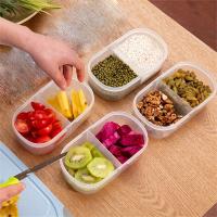 Caja De Almacenamiento De Queso Butter Block En Frigorífico Caja De Almacenamiento De Alimentos Con Doble Abertura Para Frutas Verduras Y Comida En El Armario De La Cocina - details 3
