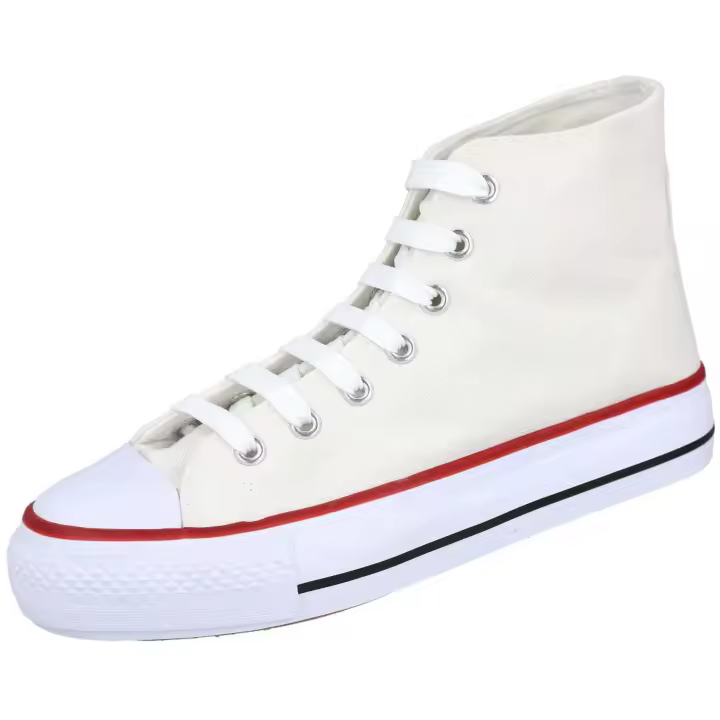 Zapatos de Lona L&R Shoes Mdh-9 para mujer en color blanco - 1