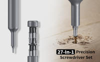 Juego De Destornilladores Precisi\u00f3n 27/39 En 1 Con Punta Manual Y 38 Piezas Torx Filos Dinamom\u00edticos Mini Herramienta De Reparaci\u00f3n Con Cabezales Variados Y Acero De Aluminio - details 0