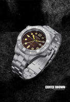 Reloj De Pulsera Mecánico Para Hombre FeelNever Sport De Natación Profesional Cristal De Zafiro Acero Inoxidable Resistente Al Agua 50Bar Con Fecha - details 10