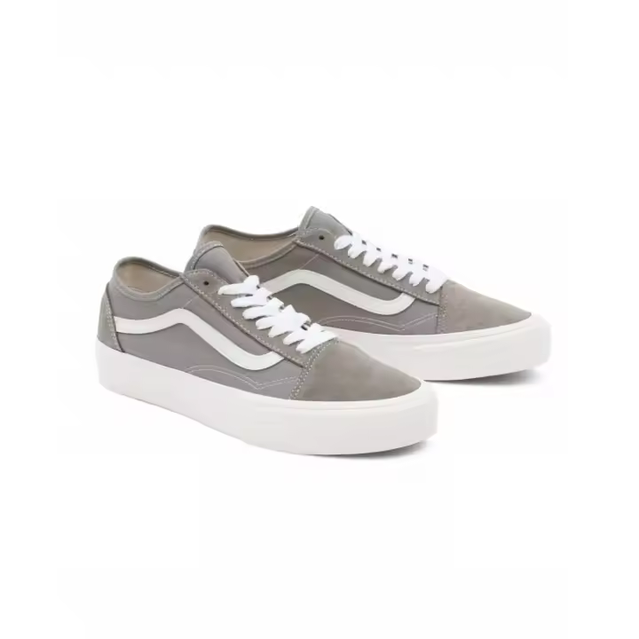 Zapatillas Vans Old Skool Gris Hombre - Diseño Icónico y Comodidad Duradera - 1