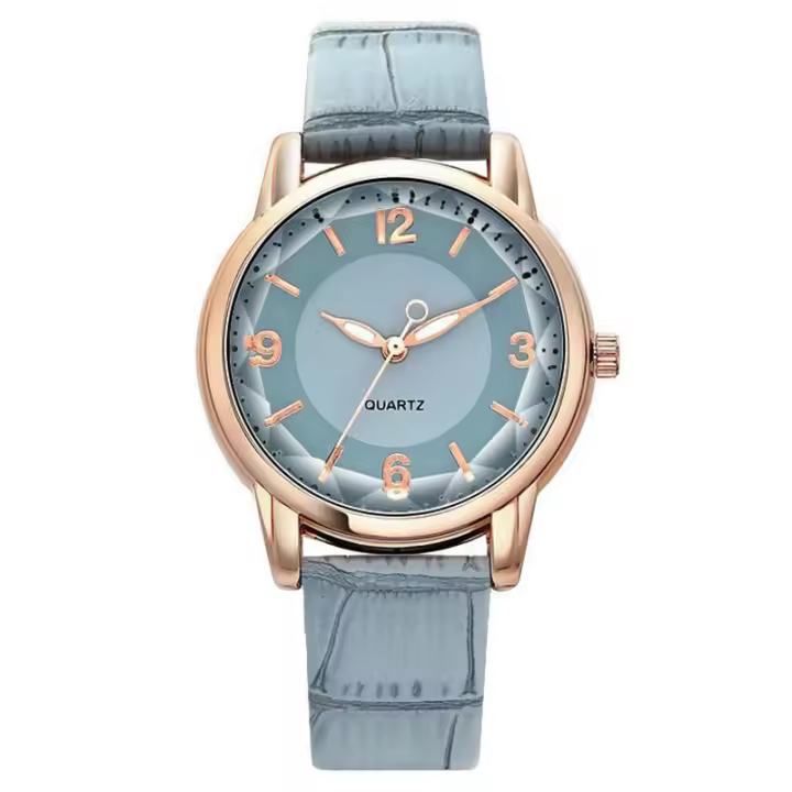 Reloj digital Pequeño Azul de gran Venta con transmisión en vivo de Tik Tok, Reloj de Mujer, Reloj de cuarzo. - 1