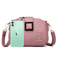 Bolso Bandolera De Mujer Con Hebilla Cuadrada Capacidad Grande Estilo Casual Lujoso Diseñador Bolso De Mano Para Viajes - details 6