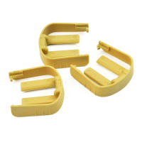 3pcs Clip De Tipo C Conector Para Lavadoras De Presión Karchers K2 K3 K7 Herramientas De Limpieza Doméstica Piezas De Repuesto Amarillas - details 2