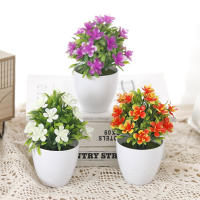 Plantas De Bonsái De Flor De Cerezo Artificial Pequeña En Plástico Para Decoración De Oficina Hogar Y Exterior Regalo De San Valentín - details 3