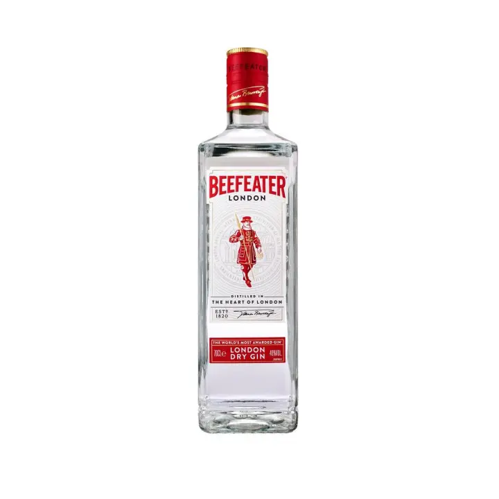 Beefeater London Dry Ginebra – Botella 70 cl | Ginebra Fresca con Toques de Limón – Ideal para Gin Tonic - 1