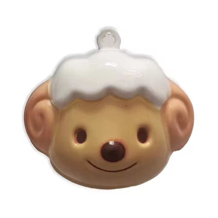 Cascabel Decorativo Metálico – Tamaño Mini – Bell – Animales Granja – Oveja – Lamb – Música para tu Ropa y Complementos – 1,5 x 1,5 cm. – Moda The Happy Patch - 1