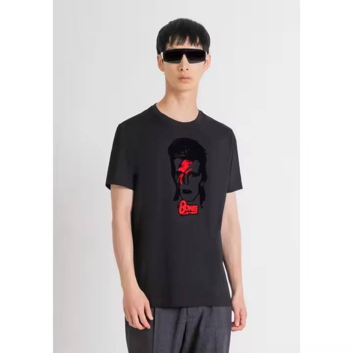 Camiseta Antony Morato MMKS02455 FA100240 9000 black - 1