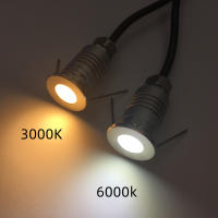 Lámparas LED Miniatura 1W Para Exterior IP67 Impermeables 12V Iluminación Subterránea Para Pasos Jardín Paisaje Luz De Spot Ground - details 7