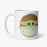 Taza Cerámica Baby Yoda Sin Café No Hay Fuerza 350 Ml Star Wars Stamina - details 2