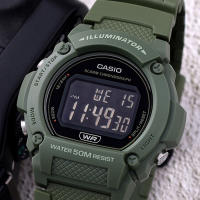 Reloj Deportivo Hombre Casio W-219HC-3BV 50m WR 47.1mm LED Iluminación Alarma Cronógrafo - details 0