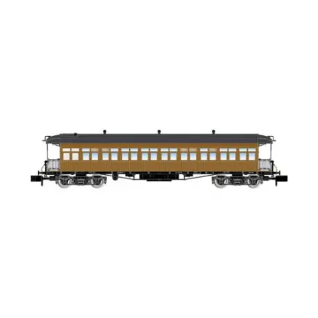 Coche Costa 3ª clase, RENFE CC-2413. - 1