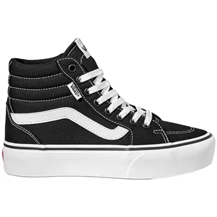 Zapatillas Vans Filmore Hi Platform para mujer en color negro - 1