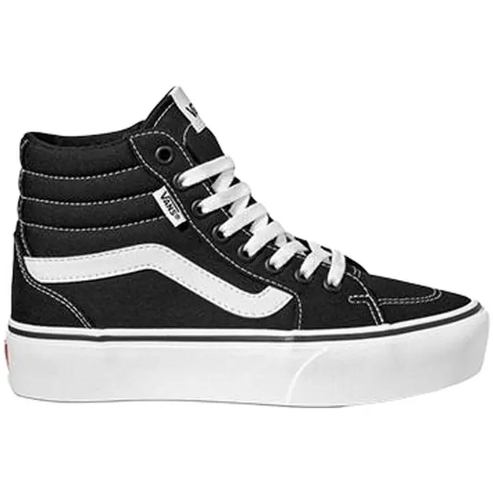Zapatillas Vans Filmore Hi Platform para mujer en color negro - 1