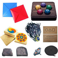 Juego Tradicional Coreano Gonggi Set De Piedras De Tinta Juguete De Alivio Del Estrés Y Juego De Fiesta Piedras De Caza De Calamares - details 2