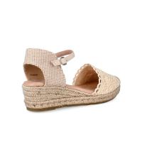 Alpargatas de mujer AMARPIES ACX26482 VALENCIANA YUTE 3 CUERDAS CROCHE BEIGE 32585 24V - details 2