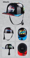 Casco De Motocicleta DS Gang Verano Unisex Abs 0.65KG Medio Casco Para Coche Bicicleta Y Automóvil Diseño De Sombrero De Béisbol - details 13