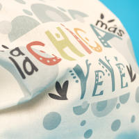 YOSIQUESE Bolsa de tela | Modelo: 'a la chica mas yeyé' | Productos y regalos solidarios hechos por personas con discapacidad - details 4