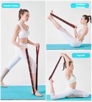 Banda De Resistencia Para Danza Y Yoga 8 Secciones Pilates Fitness Elasticidad Digital Entrenamiento De Tensión Correa De Estiramiento - details 3