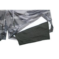 Shorts De Correr Para Hombre 2024 Shorts De Gimnasio De Dos Niveles Para Entrenamiento Rápido Y Secado Tratamiento De Sportwear Y2K - details 9