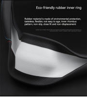 Cubierta De Volante De Coche En Cuero Genuino Ultrafina Y Transpirable Protector Antideslizante Para Todas Las Estaciones - details 8