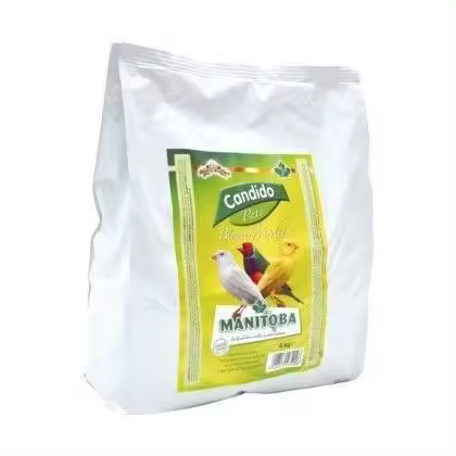Manitoba Pasta Blanca Mórbida Cándido 3 Kg para Pájaros - 1