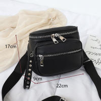 Bolso De Hombro Para Mujer Estilo Retro De Cuero PU Con Rebujitos Multibolsillo Bolso Cruzado Y Mensajero Moda Bolso Tote - details 32