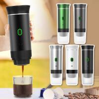 Máquina de café expreso portátil, autocalentamiento de 4 a 6 minutos, cafetera portátil 3 en 1, carga pequeña, cápsulas, 50 por un solo larg - details 2