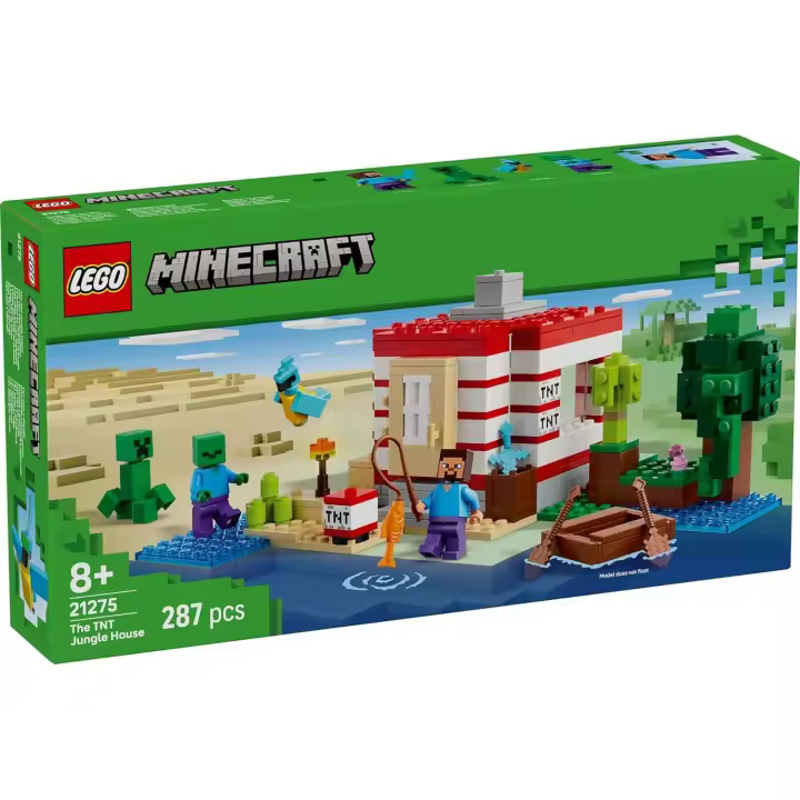 Lego Minecraft 21275 La Casa Dinamita de la Selva Lego - 1