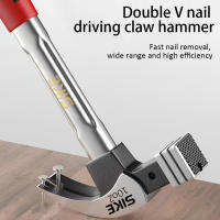 Martillo De Grapa 10oz/13oz Cabeza Redonda Y Cuadrada Herramienta De Eliminación De Clavos Para Carpintería Y Trabajo Con Madera - details 3