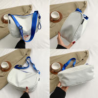 Bolso De Hombro Grande Para Mujer Estilo Deportivo Y Casual Con Correa Ajustable Y Cierre De Cremallera Bolsa De Oxford - details 10