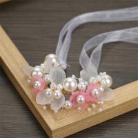 Diadema De Boda Bohemia Para Niñas Adorno De Cabello Con Perlas Y Flores Guirnalda De Novia Aro De Cabeza Joyería De Pelo Regalos Para Niños Estilo Moda Primavera Verano - details 24