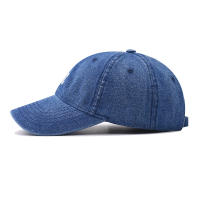 Gorra De Béisbol De Denim 2024 Para Hombres Y Mujeres Con Bordado De Letras Ajustable Gorra De Snapback Estilo Hip Hop Casual Para Todas Las Estaciones - details 5
