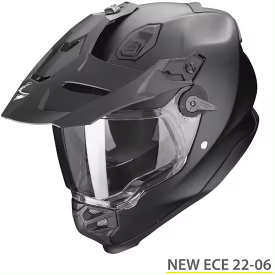 SCORPION ADF-9000 AIRE NEGRO MATE PINLOCK INCLUIDO - 1