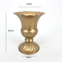 Macetas De Hierro Fundido Retro Para Decoración De Bodas Y Hogar Ornamentos De Vaso Para Arreglos De Flores Secas Sin Marca Ni Origen Especiales - details 9