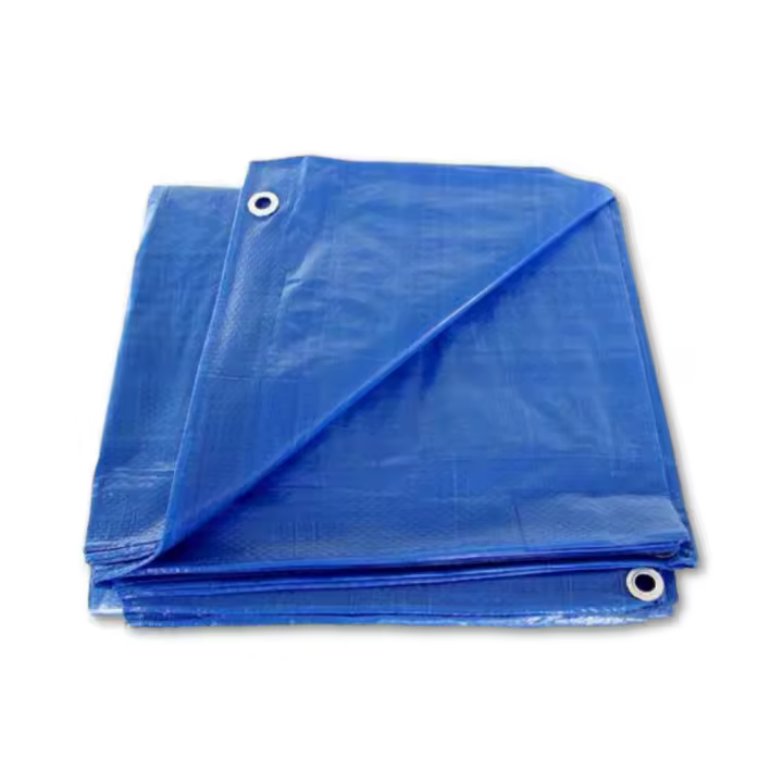 LILI HOME Toldo Lona Azul Protector de Polietileno 70 gramos por metro cuadrado. Dimensiones Disponibles: 2 x 3 / 3 x 4 / 4 x 5 / 5 x 8 / 6 x 8 / 6 x 10 / 8 x 12. Totalmente impermeable, ideal para proteger contra la lluvia y la humedad - 1